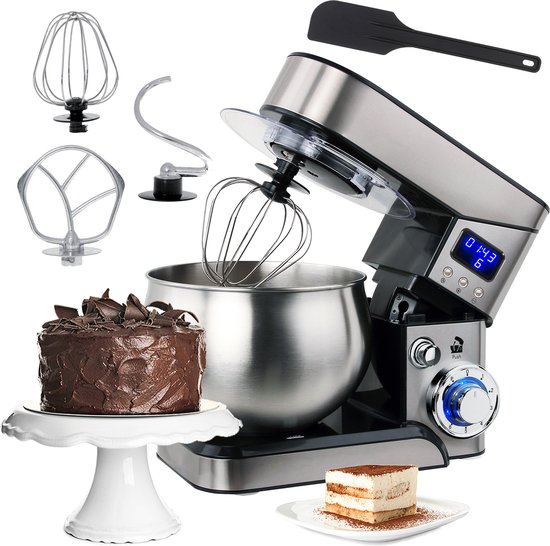 Camry CR 4223 - Foodprocessor - 2000 watt - RVS - LCD van Camry — afbeelding 5