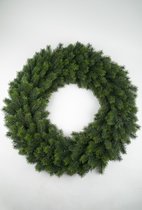 kerst krans  Pine - topkwaliteit decoratie - Groen - zijden tak - 80 cm rond