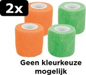 2x ZELFKL VERBAND ASS 5CM 4,5MTR 4ST