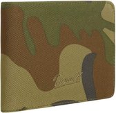 Urban Classics Bifold portemonnee Four woodland Groen