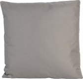 Canapé / Coussins décoratifs pour intérieur et extérieur de couleur gris 45 x 45 cm - Jardin/ maison