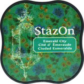 Stempelkussen midi Emerald city - Stazon Tsukineko