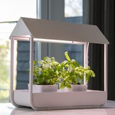 Esschert - Planten groeilamp kweekkas wit - inclusief ledlamp - met timer - stijlvol design