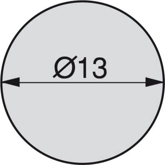 haggiy Zelfklevende afdekkappen voor meubels en vloeren - schroefafdekking - afdekking voor schroeven en boorgaten - meubelbeschermkappen - 14 mm - 25 stuks - meubelpleister (wit-glans