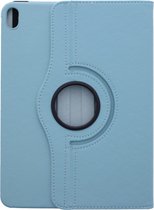 LuxeBass Apple iPad Pro 11 2020 Draaibaar Hoes 360 Rotating Multi stand Case - cover - Licht blauw