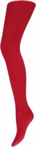 partypanty dames nylon rood maat S/M