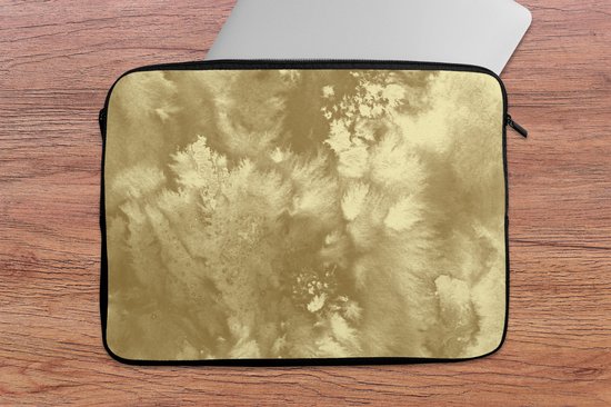 Housse pour ordinateur portable 13 pouces - Or - Peinture - Abstrait - Housse pour ordinateur portable