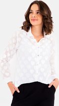 La Blouse Perfecte Hearts - Blouse van Je m'appelle