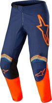 Alpinestars Fluid Speed Pants Dark Blue Orange - Maat 32 - Broek