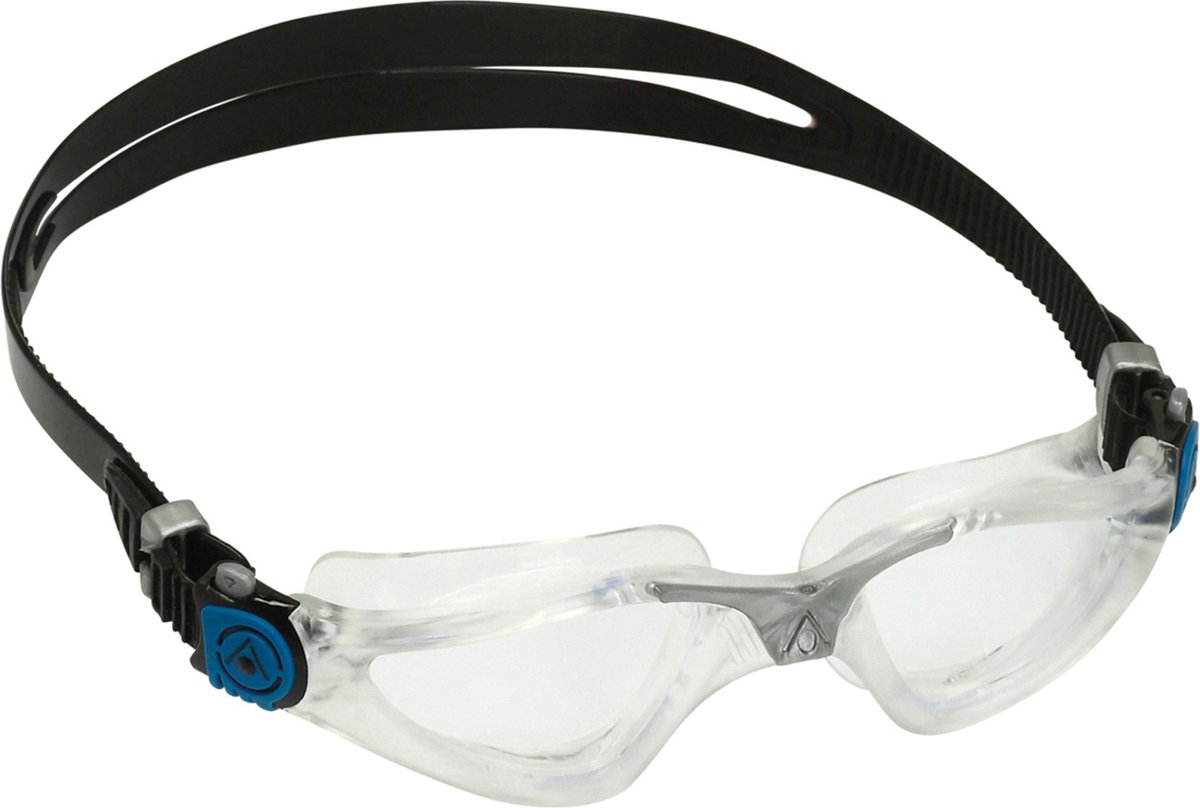 Aquasphere Kayenne - Zwembril - Volwassenen - Clear Lens - Petrol/Zilver