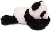 Eco Knuffel Panda liggend 23 cm