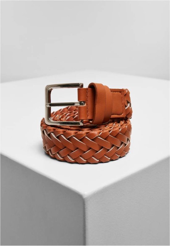 Urban Classics Riem Braided Synthetic Leather Bruin