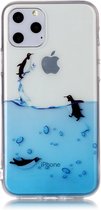 Peachy Pinguin hoesje TPU case iPhone 11 Pro - Transparant