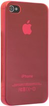Peachy iPhone 4 4S 4G hard case hoesje crystal doorzichtig clear - Roze