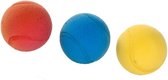 Foam/soft ballen - 6x stuks - gekleurd - Dia 7 cm - tennis - ballen gooien - speelgoed