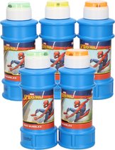 6x Bouteilles à bulles Spiderman avec jeu 175 ml pour enfants - Jouets distributeurs - speelgoed à saisir
