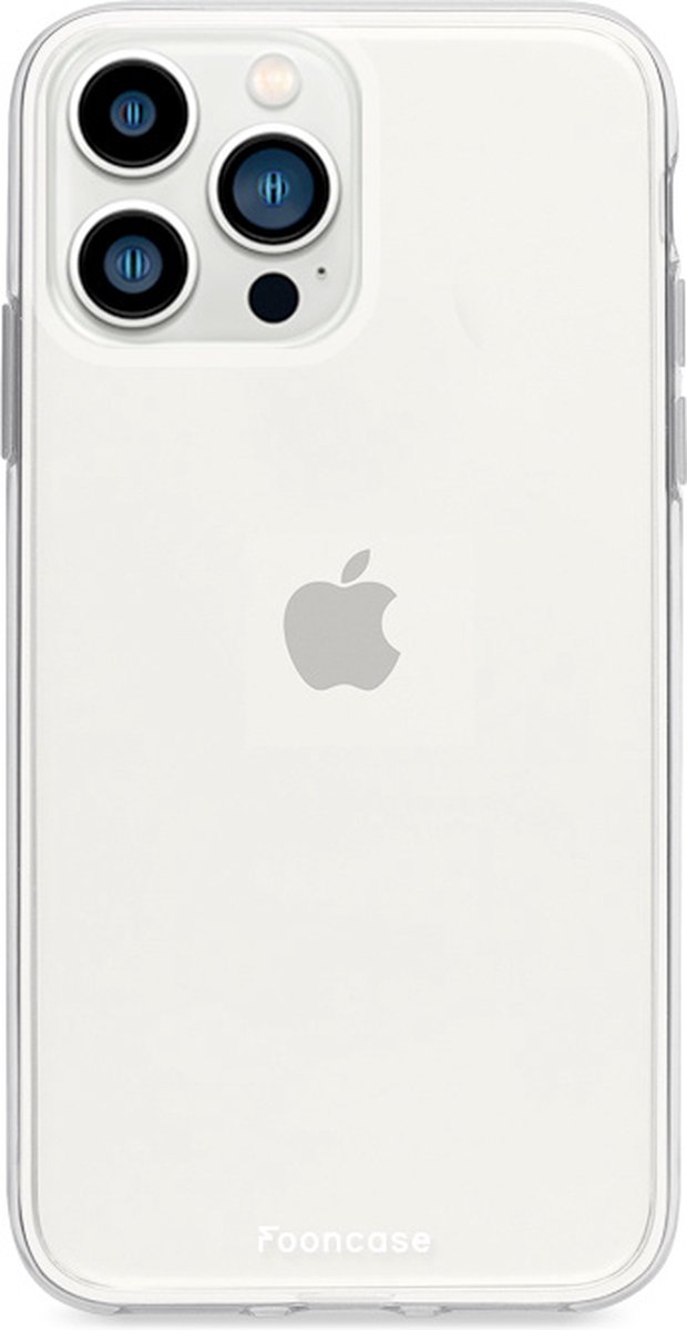 iPhone 13 Pro hoesje TPU Soft Case - Back Cover - Transparant