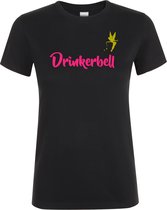 Klere-Zooi - Drinkerbell - Dames T-Shirt - 3XL