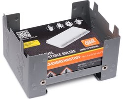 Esbit Brander Pocket Stove S - compact - incl 16x5 gr blokjes - gegalvaniseerd staal