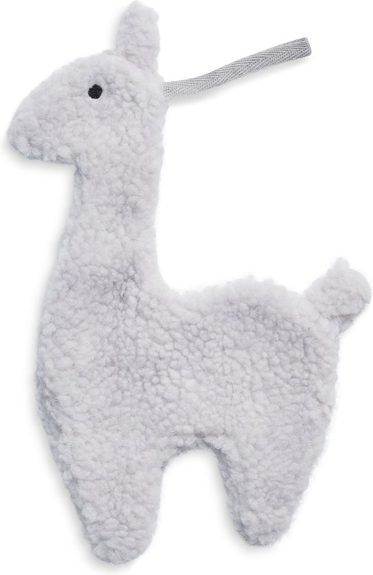 Jollein - Speendoekje Lama (Grey) - Speenknuffel, Speendoekje Baby, Speendoek - 100% Polyester - Jollein