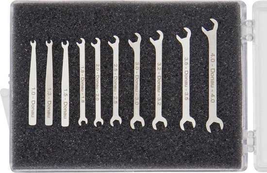 GAAA1604 TOPTUL Set ring- / steeksleutel Aantal gereedschap: 16