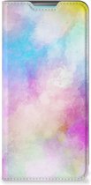 Bookcase Personaliseren Geschikt voor Samsung Galaxy A53 Telefoonhoesje Watercolor Light