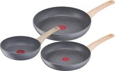 Tefal Natural Force Pannenset - 3 delig - Inductie