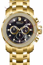 Invicta Jason Taylor 38177 Quartz Herenhorloge - 48mm - Met 270 diamanten