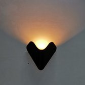 Dekubo V-Deluxe - Moderne Wandlamp - Ledverlichting Buitenlamp - LED Binnenverlichting - Warmlicht