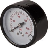 Huvema - Manometer achteraanslag 1/4 - Pressure gauge 50mm