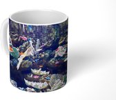 Mok - Koffiemok - Kleurrijk aquarium - Mokken - 350 ML - Beker - Koffiemokken - Theemok