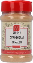Van Beekum Specerijen - Sereh / Citroengras Gemalen - Strooibus 100 gram