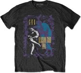 Guns N' Roses - Illusion Tour '91 Heren T-shirt - S - Zwart