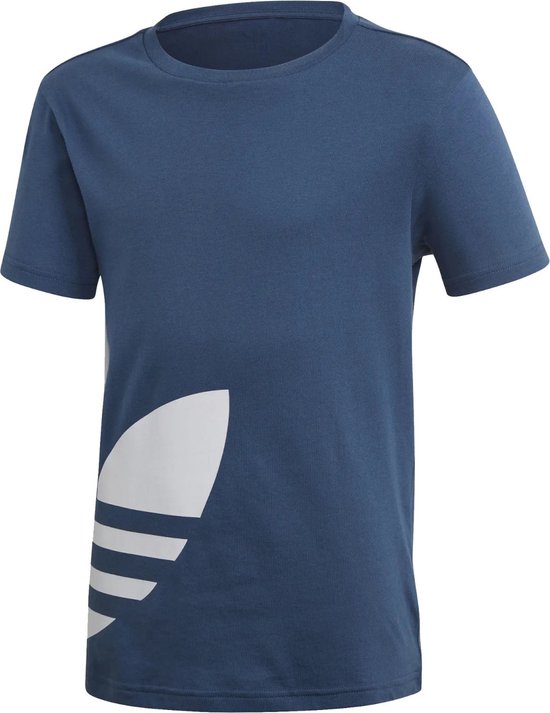 adidas Originals Big Trefoil Tee T-Shirt Enfants Bleu 7/8 Ans