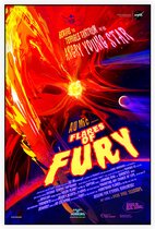 Flares of Fury (Galaxy of Horrors), NASA/JPL - Foto op Akoestisch paneel - 150 x 225 cm