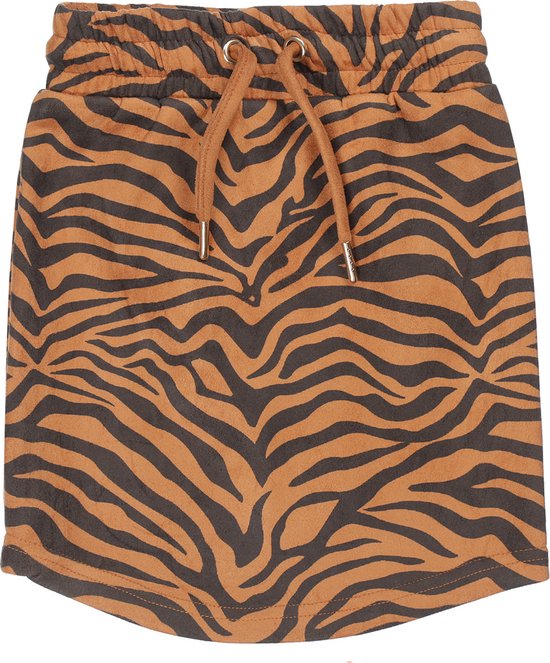 DJ Dutch meiden rok met zebraprint Camel