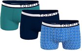 Tommy Hilfiger - Heren - 3-Pack Trunk - Print Blauw