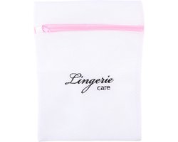 Waszak voor delicaat wasgoed - Set van 4x stuks - wastas voor lingerie en bh's - 31 x 23 cm
