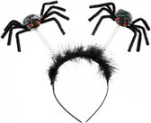 haarband spinnen dames zwart one-size