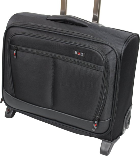 zwart - Pilotenkoffer - Zakelijke trolley - Handbagage koffer - Laptop... | bol.com