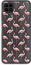 Case Company® - Samsung Galaxy A22 4G hoesje - Flamingo - Soft Cover Telefoonhoesje - Bescherming aan alle Kanten en Schermrand