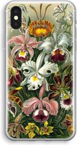 Case Company® - iPhone X hoesje - Haeckel Orchidae - Soft Cover Telefoonhoesje - Bescherming aan alle Kanten en Schermrand