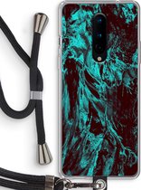 Case Company® - OnePlus 8 hoesje met Koord - Ice Age - Telefoonhoesje met Zwart Koord - Bescherming aan alle Kanten en Over de Schermrand