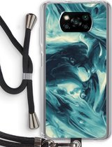 Case Company® - Poco X3 Pro hoesje met Koord - Dreaming About Whales - Telefoonhoesje met Zwart Koord - Bescherming aan alle Kanten en Over de Schermrand