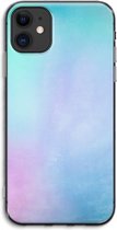 Case Company® - iPhone 11 hoesje - Mist pastel - Soft Cover Telefoonhoesje - Bescherming aan alle Kanten en Schermrand