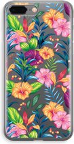 Case Company® - iPhone 8 Plus hoesje - Tropisch 2 - Soft Cover Telefoonhoesje - Bescherming aan alle Kanten en Schermrand