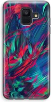 Case Company® - Samsung Galaxy A6 (2018) hoesje - Pilgrims Of The Sea - Soft Cover Telefoonhoesje - Bescherming aan alle Kanten en Schermrand