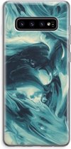 Case Company® - Samsung Galaxy S10 Plus hoesje - Dreaming About Whales - Soft Cover Telefoonhoesje - Bescherming aan alle Kanten en Schermrand