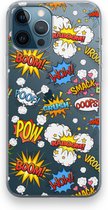 Case Company® - iPhone 12 Pro hoesje - Pow Smack - Soft Cover Telefoonhoesje - Bescherming aan alle Kanten en Schermrand