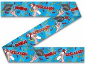 markeerlint Geslaagd 12 meter pvc blauw